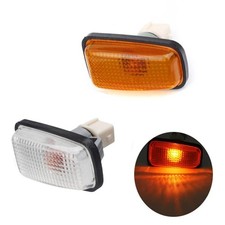 Pair Clear/Amber Fender Side