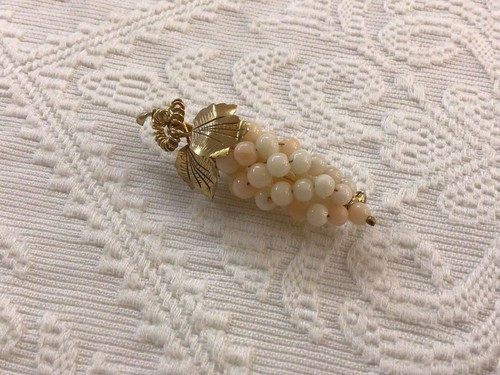 Spilla argento 800 corallo - spilla, e