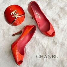 Decolte Chanel tacco arancione