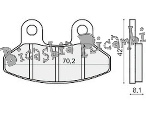 6068 pastiglie freno - -,