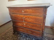 COMÒ CASSETTIERA EPOCA 800~900 Legno Marmo 