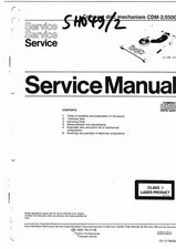 Philips Manuale di Servizio per CD Meccanica CDM-2/0500 Copy