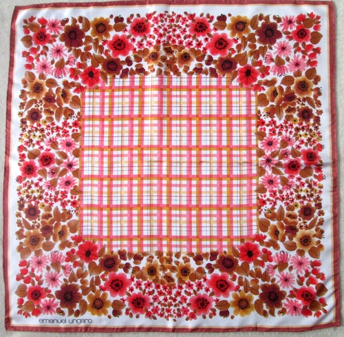 Emanuel ungaro foulard soie - ,
