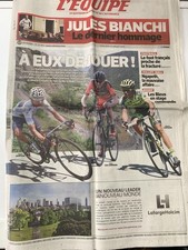 L'Equipe Journal 22/07/2015