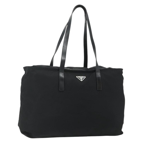 Borsa tote prada nylon nero - borsa,