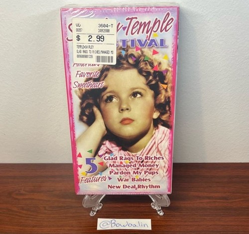 Shirley temple festival vhs - shirley,