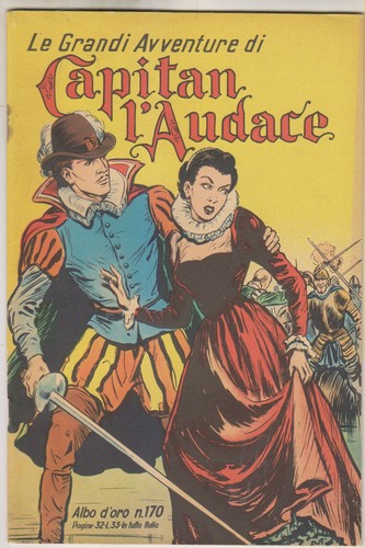 Capitan audace albo - albo, d'oro