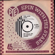 Bob Wallis E I Suoi Storyville Jazzmen Come Along Please 7" Vinile UK Pye 1961 4