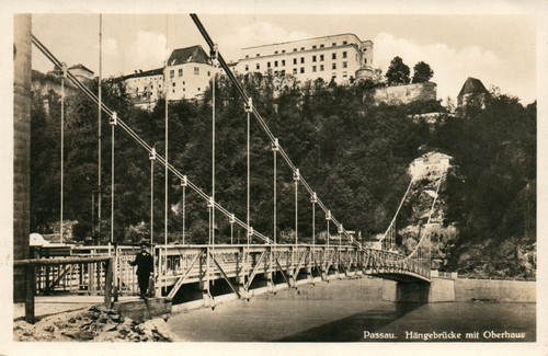 Passau ponte sospeso con - ak.,