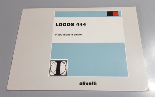 Olivetti logos 444 - olivetti, francese