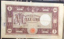 1000 Lire Large M Head B.I.22