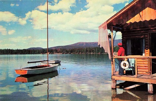 Cabina barca lago boschi - cabina,