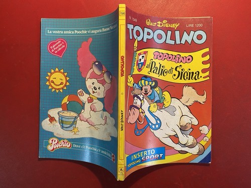 Topolino 1549 - topolino, (4-8-1985)