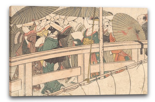 Tela cornice kitagawa utamaro - tela/cornice,