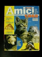 rivista AMICI DI CASA n° 7 - 2001 / Coniglio nano/ gatto Abissino