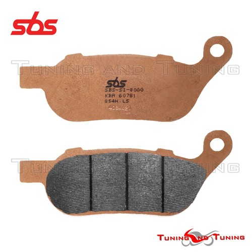 Pastiglie freno posteriore sbs - pastiglie,
