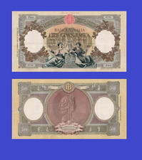 Italy 5000 lire 1947 uk