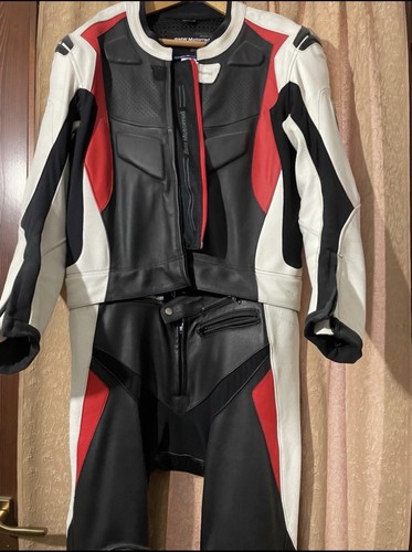 Tuta moto pelle bmw - tuta,