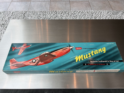 Mustang di graupner - mustang, p-51