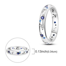 Anello MULA scintillante notte