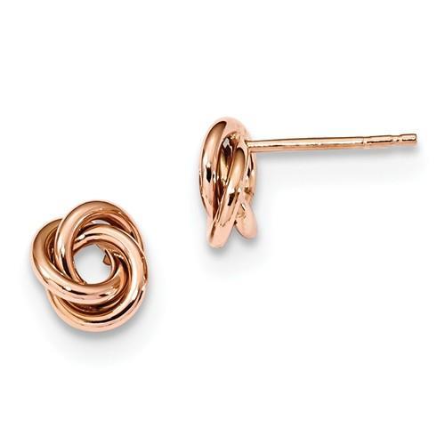 Orecchini perno oro - in,