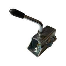 SUPPORTO,GANCIO SOSTEGNO PER RUOTINO CARRELLO APPENDICE DIAMETRO 48 MM