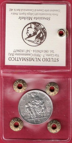 Italia lire 1937 - italia,