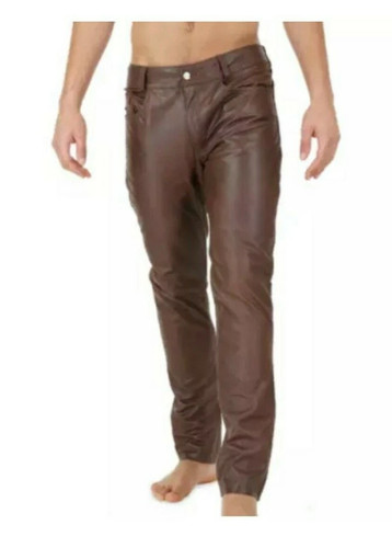 Pantalone uomo vera pelle - , di