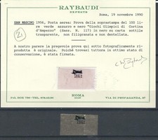 SAN MARINO 1956 POSTA AEREA