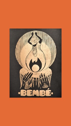 Bembé linoleografia tinta - bembÉ-linoleografia, a