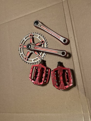 Pedali shimano pedivelle - pedivelle, bmx
