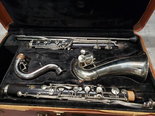Clarinetto basso selmer paris - clarinetto,
