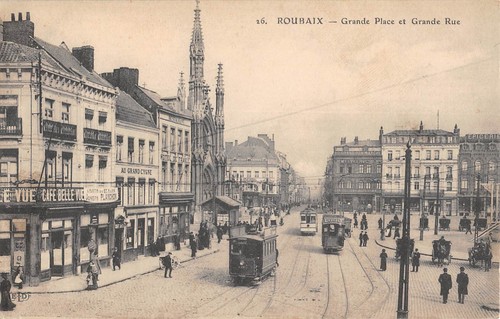 Cpa roubaix la - cpa, /