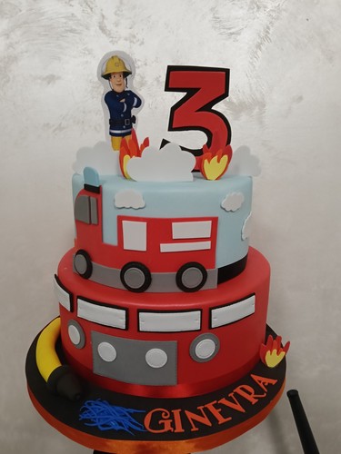 Torta scenografica sam - scenografica, il