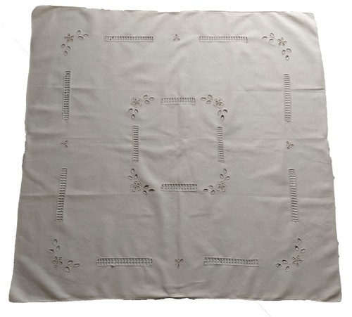 Centrotavola ricamato lino - , e