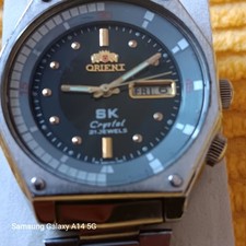 Orient Crystal- Automatico Vintage- Ghiera Girevole Interna + Donax In Omaggio