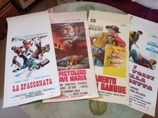 Lotto 4 Locandina Western Anni 70 Foto Con Titoli A0