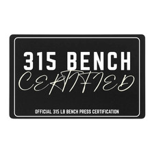 315 Panca Certificata