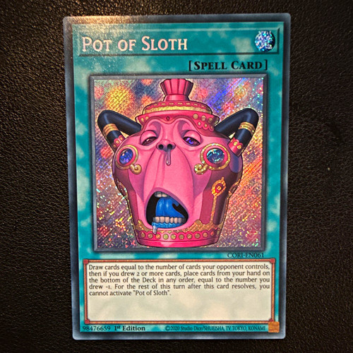 Tcg pot of sloth - of,