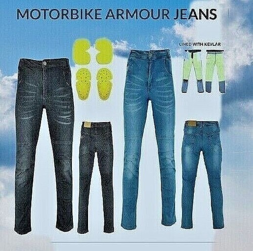 Jeans motociclista protettore - jeans,