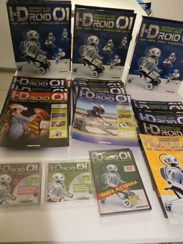 Droid robot de agostini - i-droid, 01
