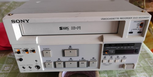 Sony svo 9500mdp vhs fi - sony, s-vhs