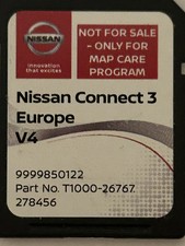 SCHEDA SD DATI MAPPA NISSAN CONNECT3 ORIGINALE V4.   9999850122