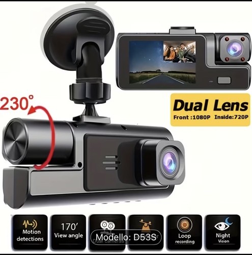 Telecamera per auto dashcam - per,