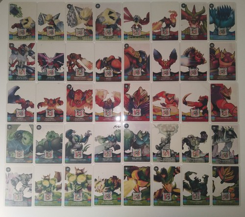 Gormiti lotto carte - 55,