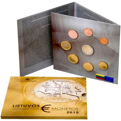 Set euro ufficiale lituano - set,