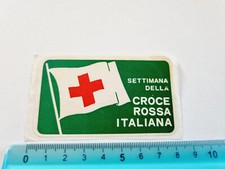ADESIVO CROCE ROSSA ITALIANA