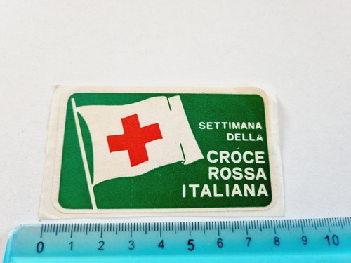 Adesivo croce rossa italiana - croce,