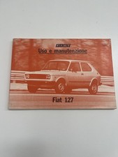 Fiat 127 uso manutenzione - uso, e