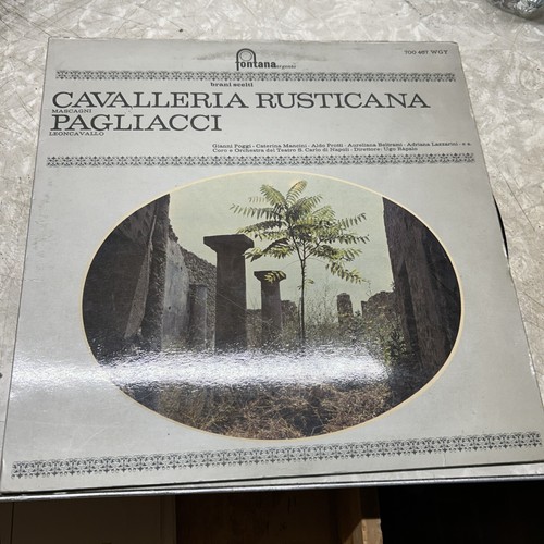 Disco pagliacci cavalleria - disco,